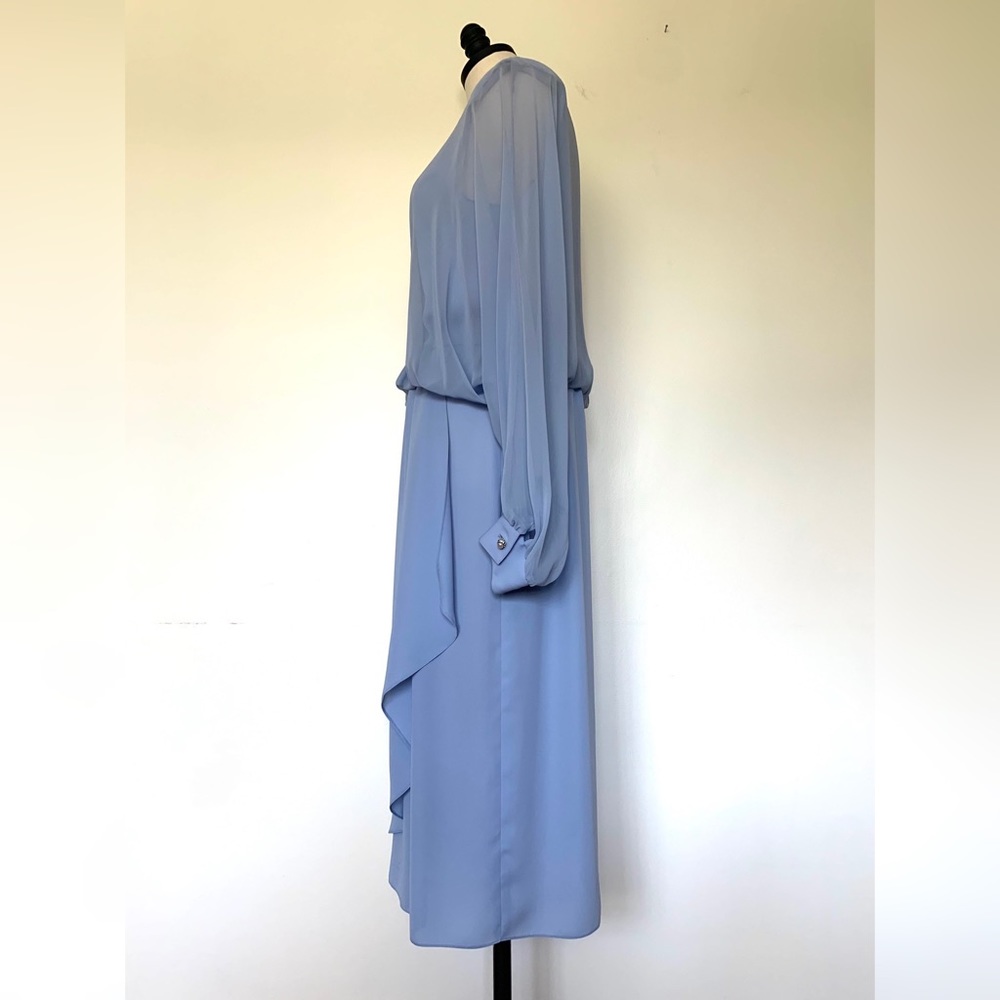 Cornflower Blue Soap Opera Dress - Picture 3 of 8